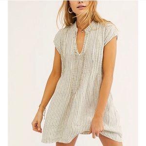 Free People Linen Tunic Dress